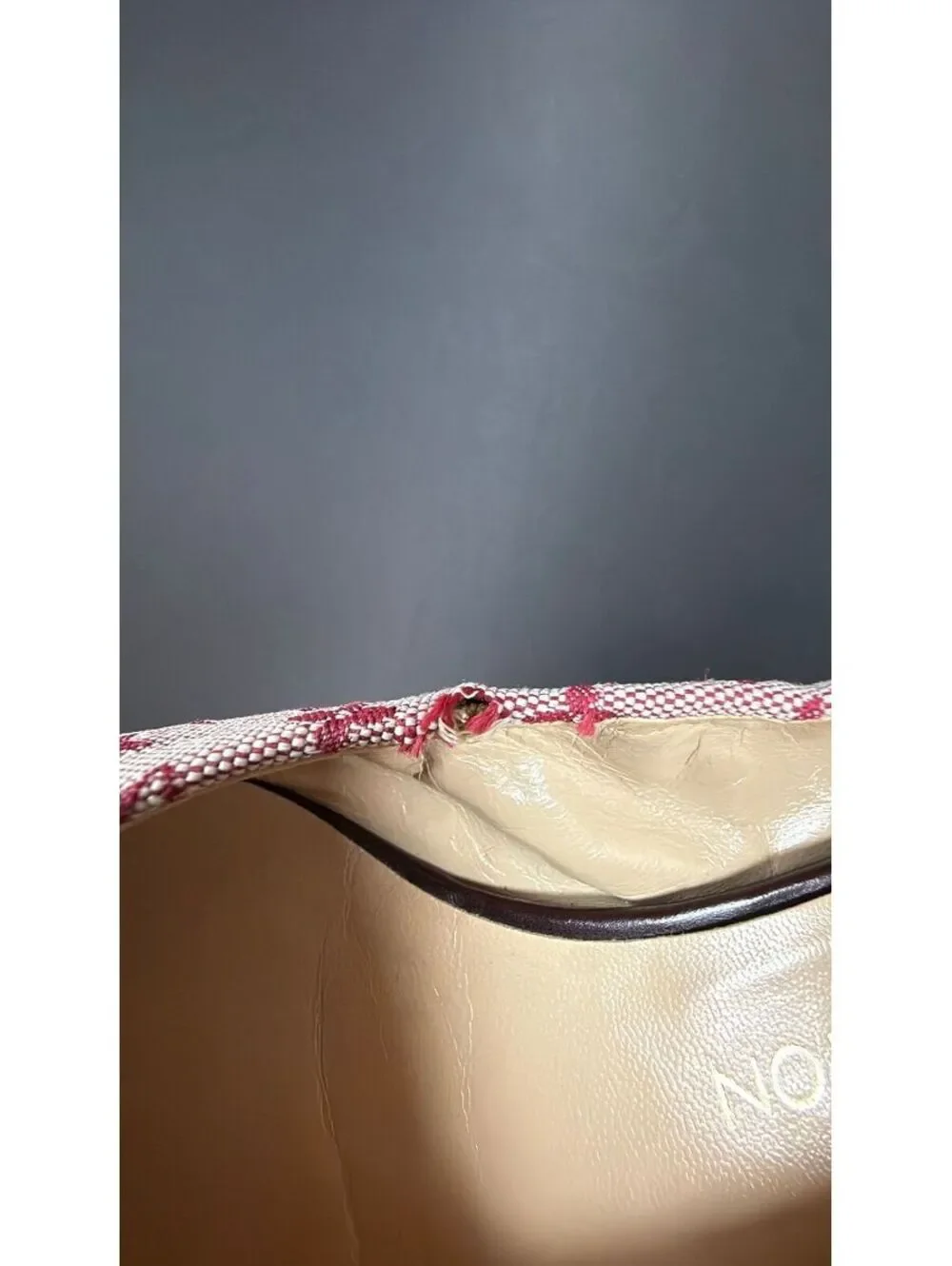 Louis Vuitton Pink Mini Lin Size 36